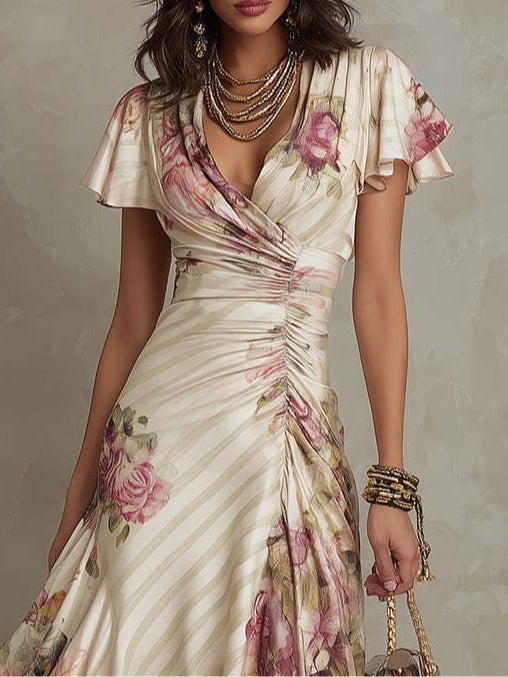 MARGARET | Vestido midi vintage