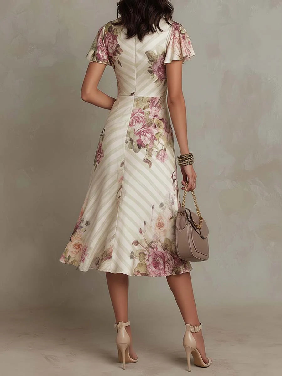 MARGARET | Vestido midi vintage