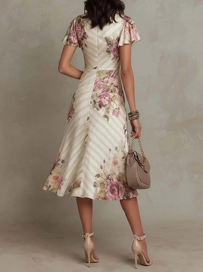 MARGARET | Vestido midi vintage