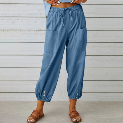 PANTALONES DE LINO | Vera Montiel