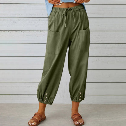 PANTALONES DE LINO | Vera Montiel