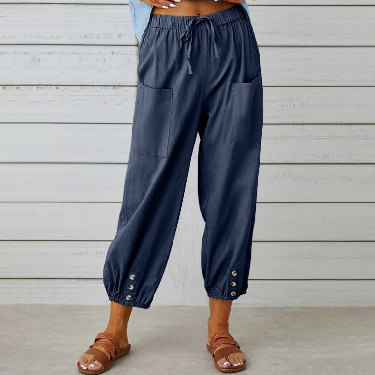 PANTALONES DE LINO | Vera Montiel