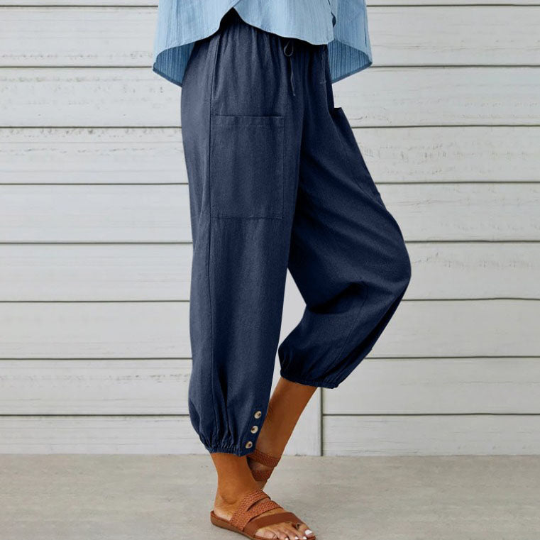 PANTALONES DE LINO | Vera Montiel