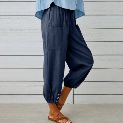 PANTALONES DE LINO | Vera Montiel