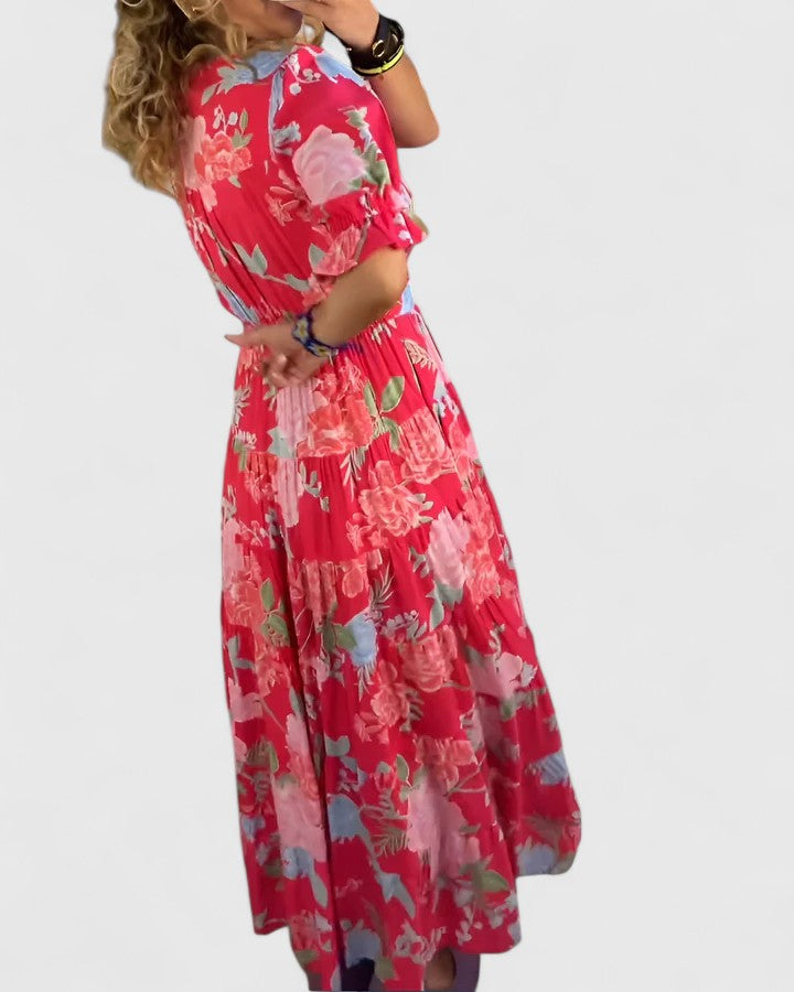 MINELDA | Elegante vestido floral