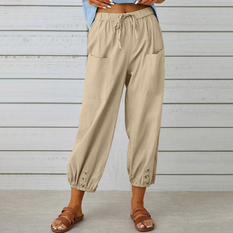 PANTALONES DE LINO | Vera Montiel