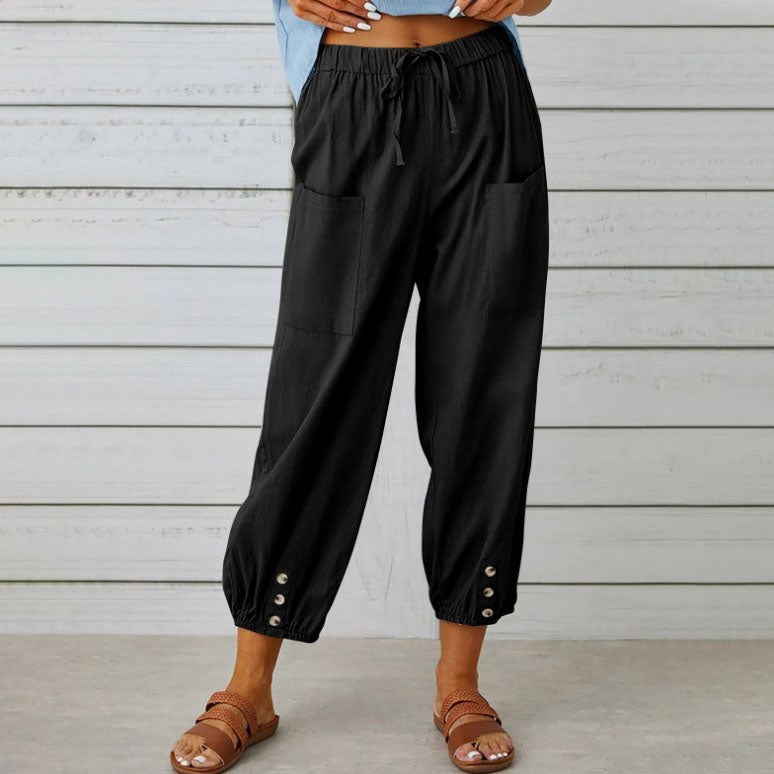 PANTALONES DE LINO | Vera Montiel