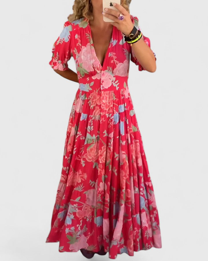 MINELDA | Elegante vestido floral