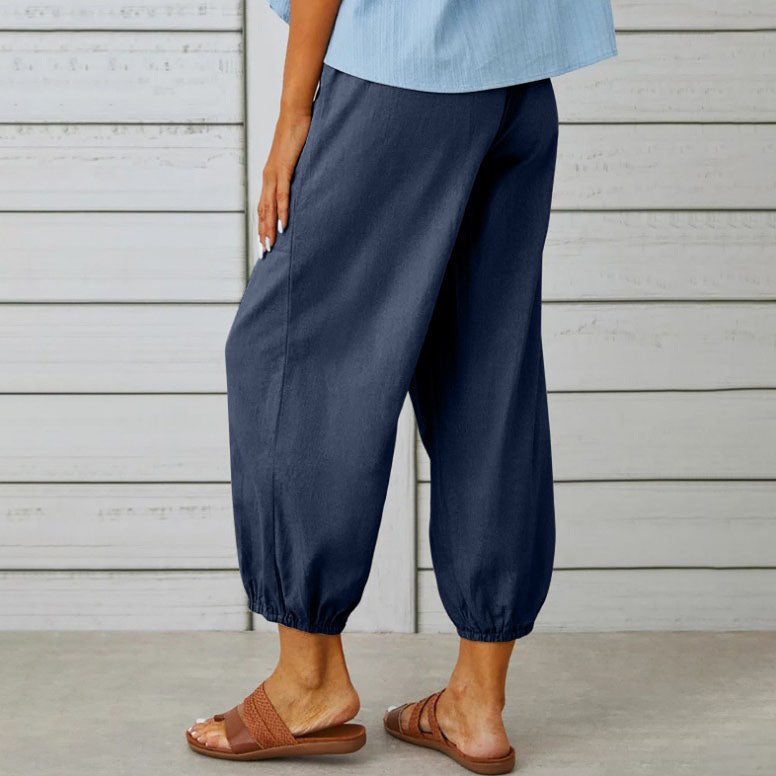 PANTALONES DE LINO | Vera Montiel