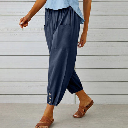 PANTALONES DE LINO | Vera Montiel