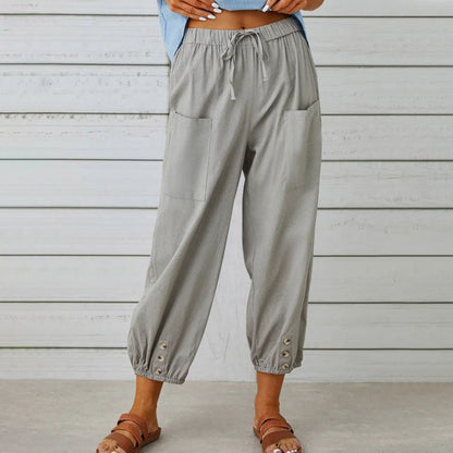PANTALONES DE LINO | Vera Montiel