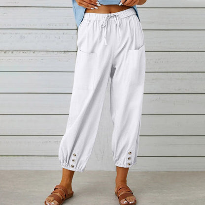 PANTALONES DE LINO | Vera Montiel