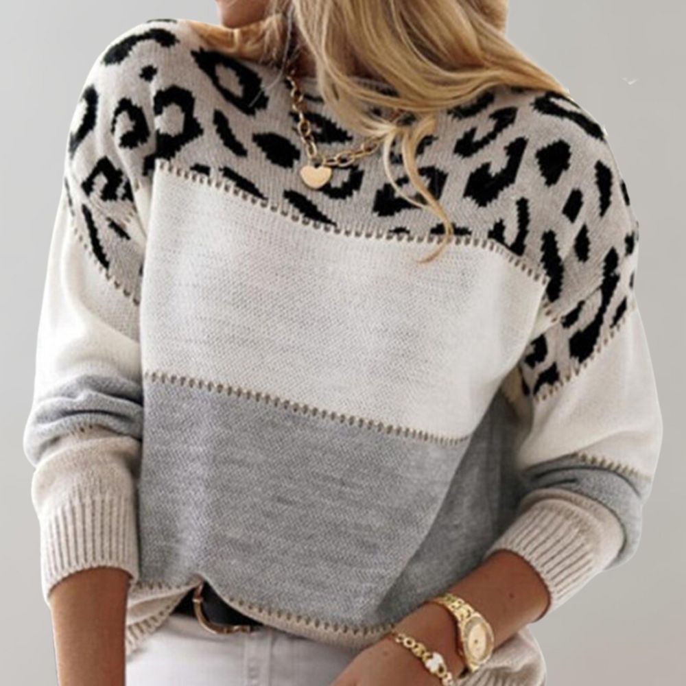 Alba | Jersey Leopardo Elegante