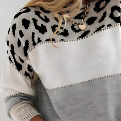 Alba | Jersey Leopardo Elegante