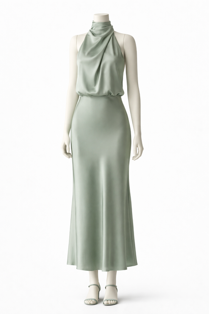 VESTIDO HALTER | Vera Montiel