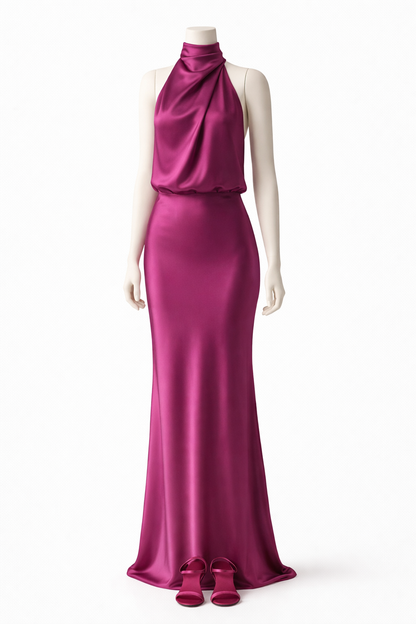 VESTIDO HALTER | Vera Montiel