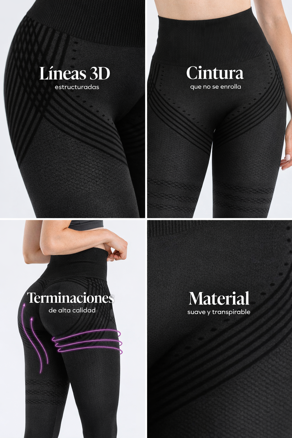 LEGGING DRAINANTE 3D | Vera Montiel