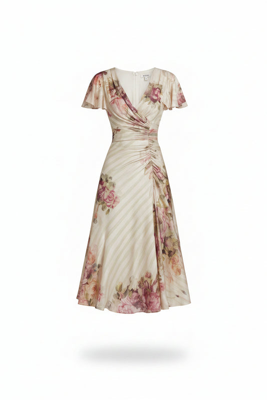 MARGARET | Vestido midi vintage