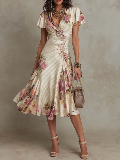 MARGARET | Vestido midi vintage