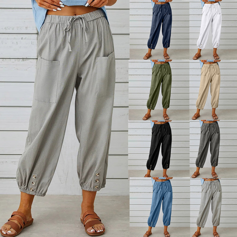 PANTALONES DE LINO | Vera Montiel