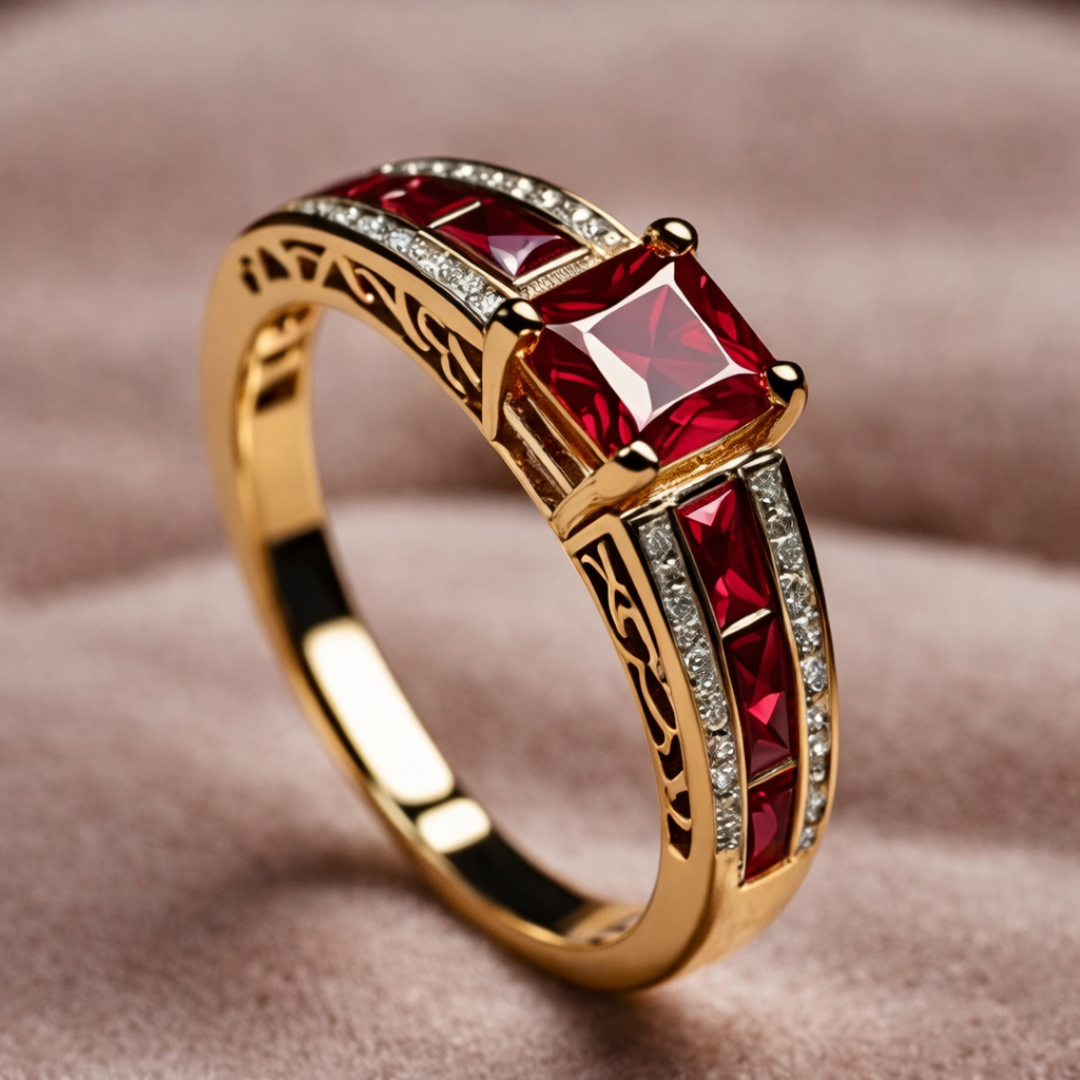 ANILLO RUBY | Vera Montiel