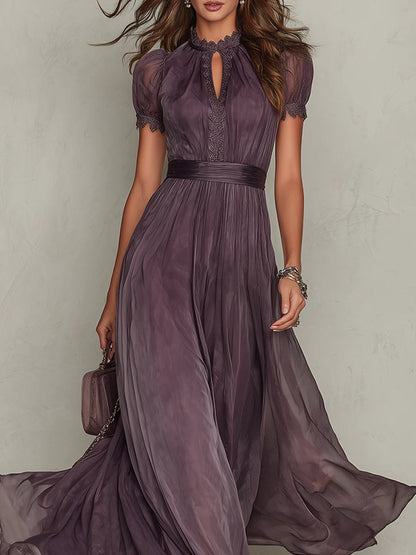 Marie • Vestido largo morado