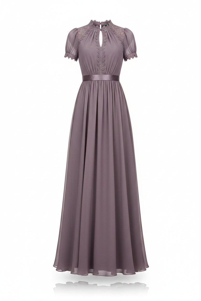 Marie • Vestido largo morado