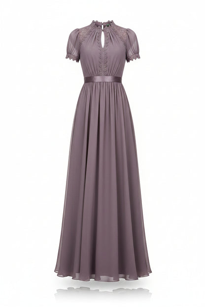 Marie • Vestido largo morado