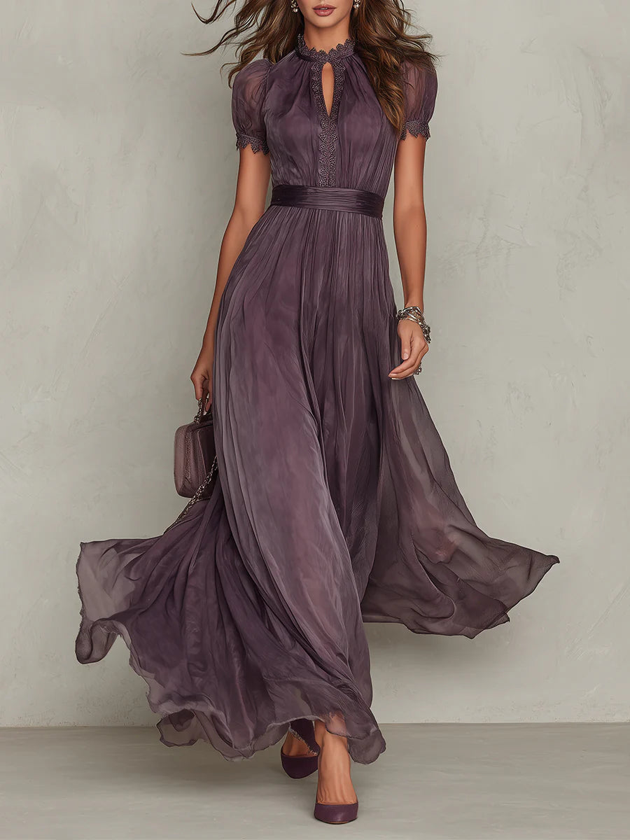 Marie • Vestido largo morado