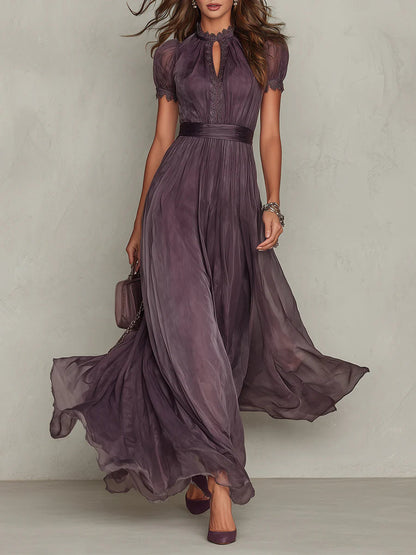 Marie • Vestido largo morado