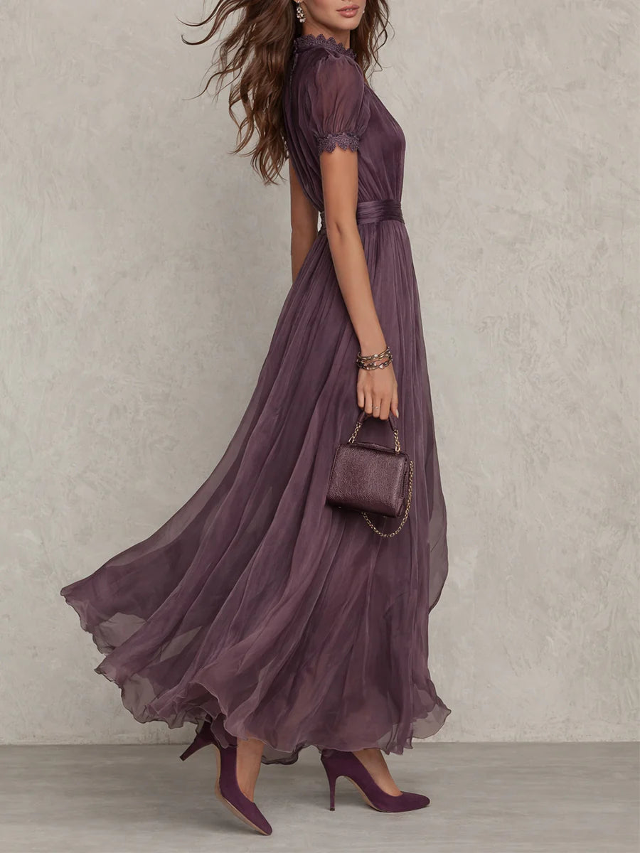 Marie • Vestido largo morado