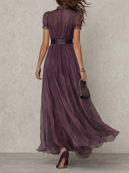 Marie • Vestido largo morado