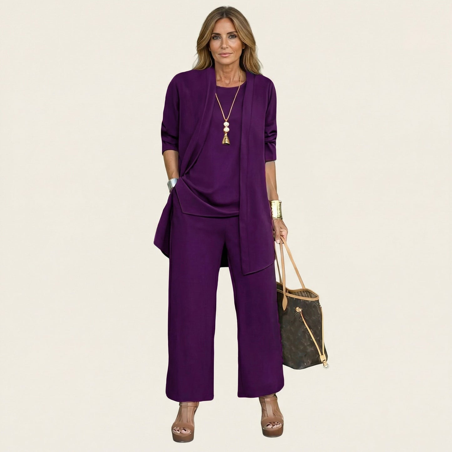 VIVIENNE | Conjunto minimalista de 3 piezas